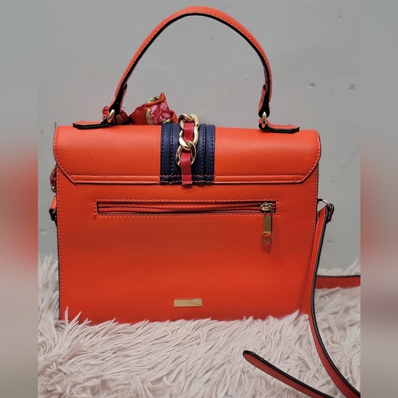 💙ALDO Glenda With Twilly Multicolor Satchel Bag - Picture 12 of 16